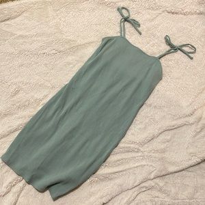 Sage dress